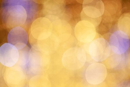 Blurred abstract pattern - circle light photo background. Abstract lights.の写真素材
