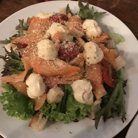 Salmon Saladの写真素材