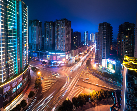 City night sceneのeditorial素材