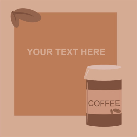 coffee backgroundのイラスト素材