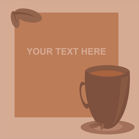 coffee backgroundのイラスト素材