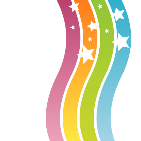 colorful star backgroundのイラスト素材