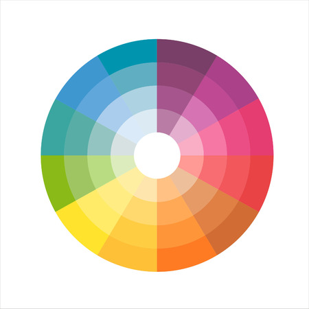 color wheelのイラスト素材