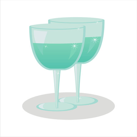 drinks illustrationのイラスト素材