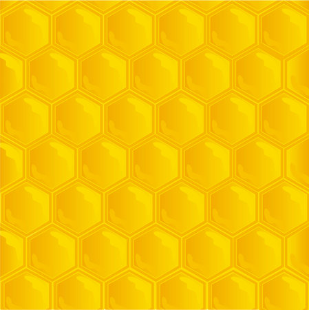 honeycombs textureのイラスト素材