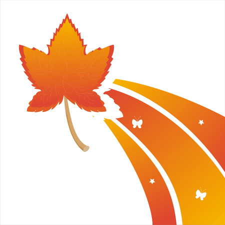 autumn backgroundのイラスト素材