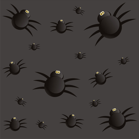 spider patternのイラスト素材