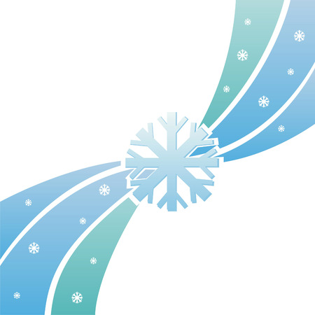 winter backgroundのイラスト素材