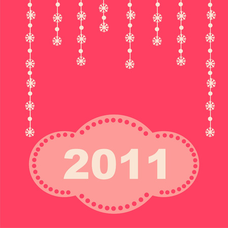 cute christmas backgroundのイラスト素材