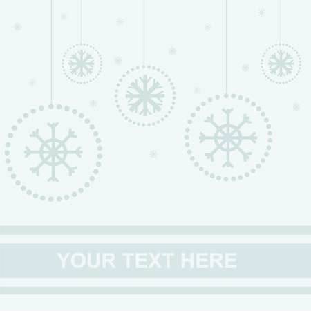 cute winter cardのイラスト素材