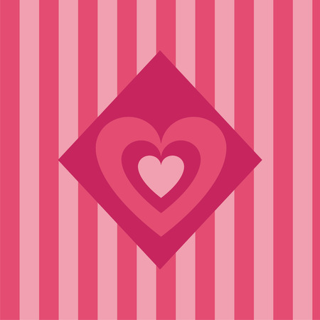 cute hearts backgroundのイラスト素材