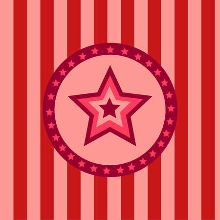 cute stars backgroundのイラスト素材