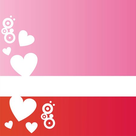 glossy st. valentine's day backgroundのイラスト素材