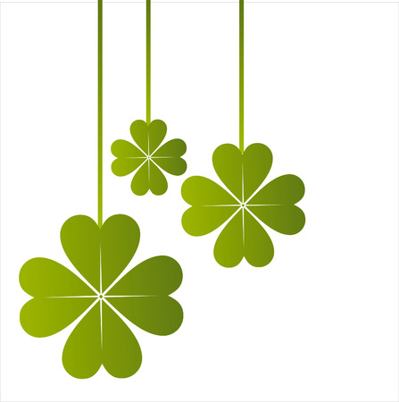 glossy st. patrick's day backgroundのイラスト素材