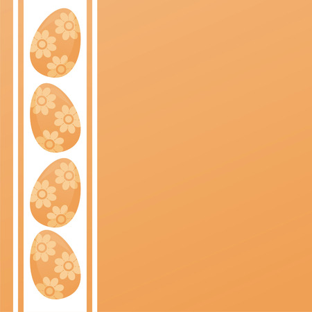 cute easter backgroundのイラスト素材