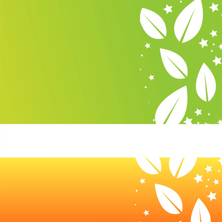 modern leaves backgroundのイラスト素材