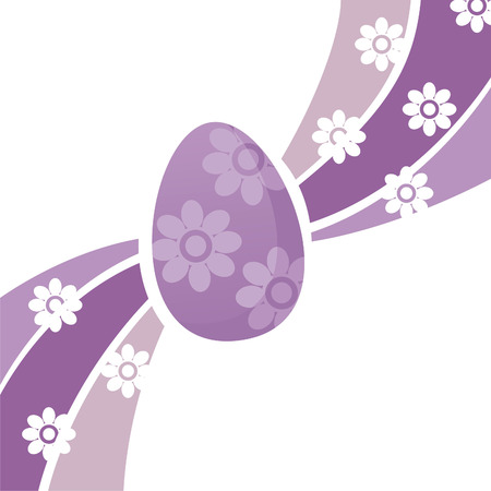 glossy easter backgroundのイラスト素材