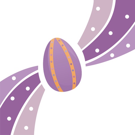 glossy easter backgroundのイラスト素材
