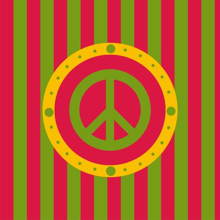 cute peace backgroundのイラスト素材