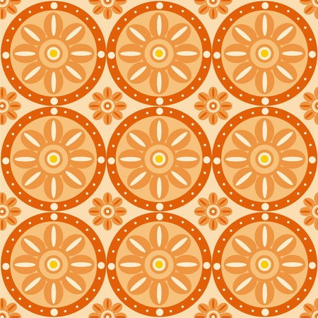  cute floral patternのイラスト素材