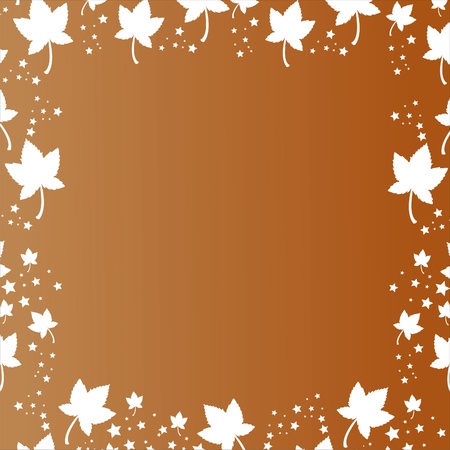 abstract brown autumn backgroundのイラスト素材