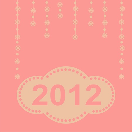 cute christmas backgroundのイラスト素材