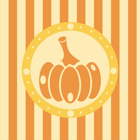 cute pumpkins backgroundのイラスト素材
