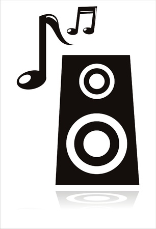 black music iconのイラスト素材
