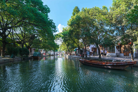 Zhouzhuang sceneryのeditorial素材