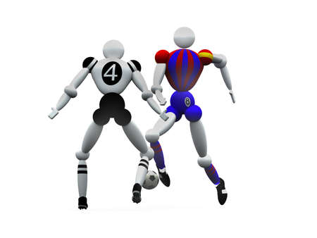 Soccer Playersの写真素材