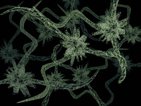 Microviruses vol 6の写真素材