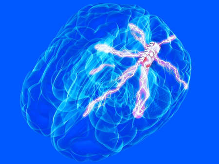 Brain chipの写真素材
