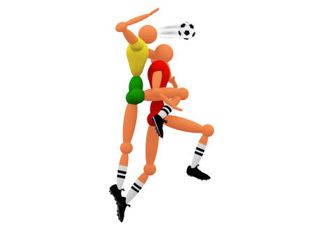 soccer v3の写真素材