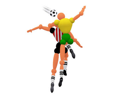 soccer v6の写真素材