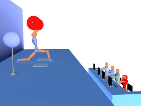 weight lifting v6の写真素材