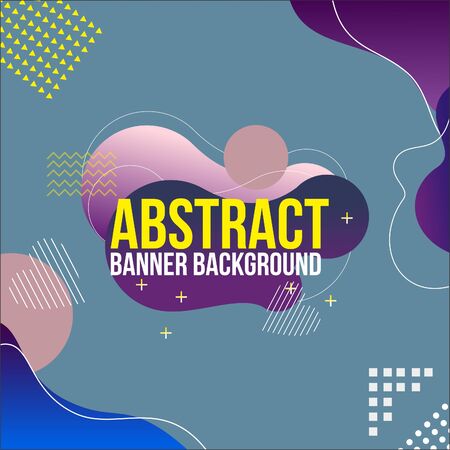 Vector illustration of an abstract background with blue stripe and dotsのイラスト素材