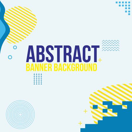 Vector illustration of an abstract background with blue stripe and dotsのイラスト素材