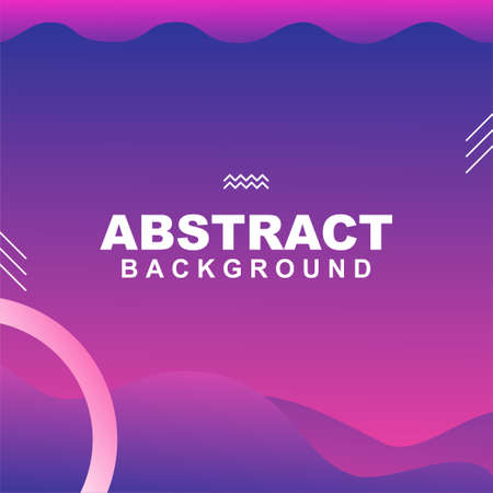 Abstract background vector in blue and pink gradient color with dots and strips for a business background or banners or posters or social media templateのイラスト素材