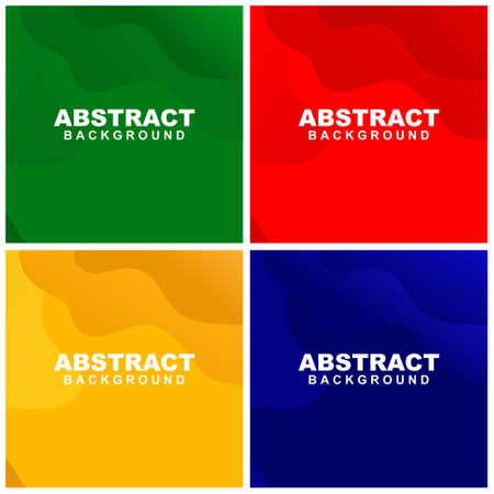Illustration of abstract banner. Good to use for banner, social media feed, poster and template, etc.のイラスト素材