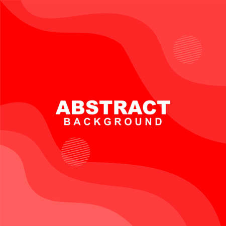 Illustration vector of abstract background in red color. Good to use for banner, social media template, poster and flyer template, etcのイラスト素材