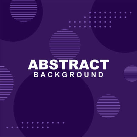 Illustration vector of abstract background in violet color. Good to use for banner, social media template, poster and flyer template, etcのイラスト素材