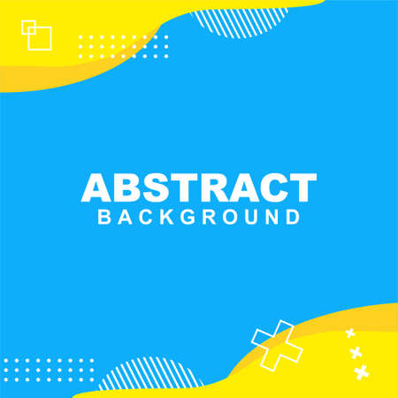 Illustration set vector of abstract background in blue, grey, pink, and brown color. Good to use for banner, social media template, poster and flyer template, etcのイラスト素材