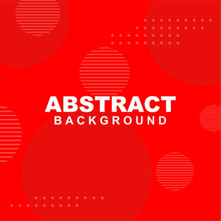 Illustration vector of abstract background in red color. Good to use for banner, social media template, poster and flyer template, etcのイラスト素材