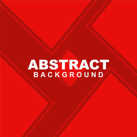 Illustration vector of abstract background in red color. Good to use for banner, social media template, poster and flyer template, etcのイラスト素材