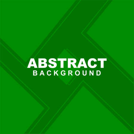 Set Illustration Vector of abstract background in green gradient color. Good to use for banner, social media template, poster and flyer templateのイラスト素材
