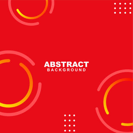 Illustration vector of abstract background in red color. Good to use for banner, social media template, poster and flyer template, etcのイラスト素材