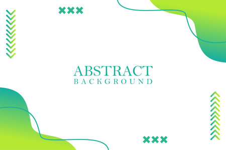 abstract background colorful gradient design, white green modern wallpaper banner backgroundのイラスト素材