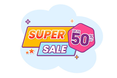 Big sale banner template, flash sale and promotion for web or social media, special offer bannerのイラスト素材