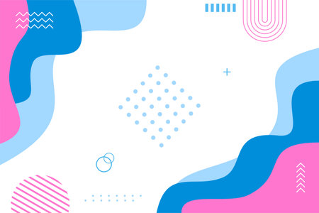 abstract white background colorful gradient, blue modern wallpaper background, banner backgroundのイラスト素材