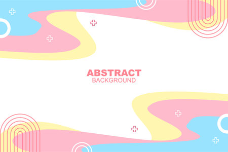 creative abstract background with geometric shapes, hand drawn background, abstract wave backgroundのイラスト素材